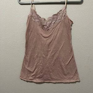 🐙Vol.1 Brown with Lace Cami Tank